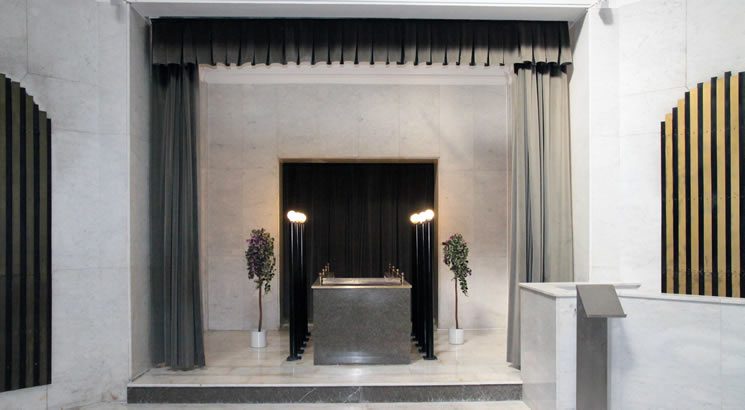 Obřadní síně - Pohřební služba Štěpnička Prahe 5