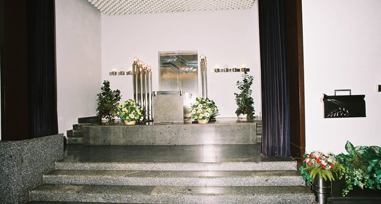 Obřadní síně - Pohřební služba Štěpnička Prahe 5